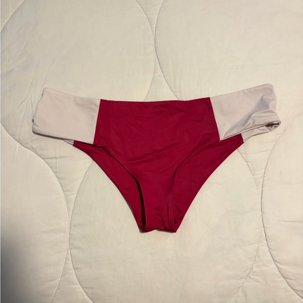 Tori Praver Colorblock Bikini Bottoms